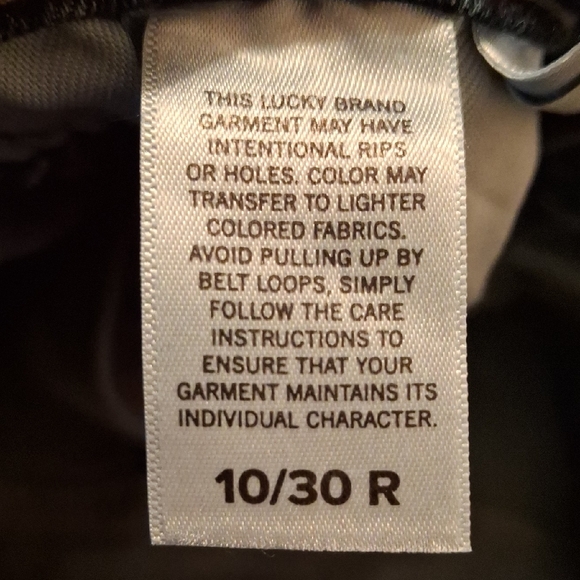 Lucky Brand Denim Straight Jeans 10/30 💙💙💙💙 - Picture 9 of 11